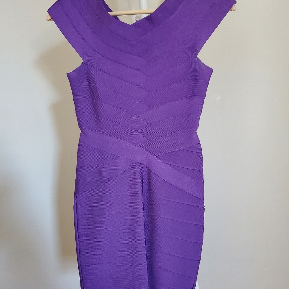 Herve Leger bandage dress